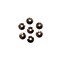 Swarovski® Crystals 2088 Xirius Rose Flat Back, Foiled, SS30 (6.32-6.5mm) Crystal Rose Gold - 12pcs